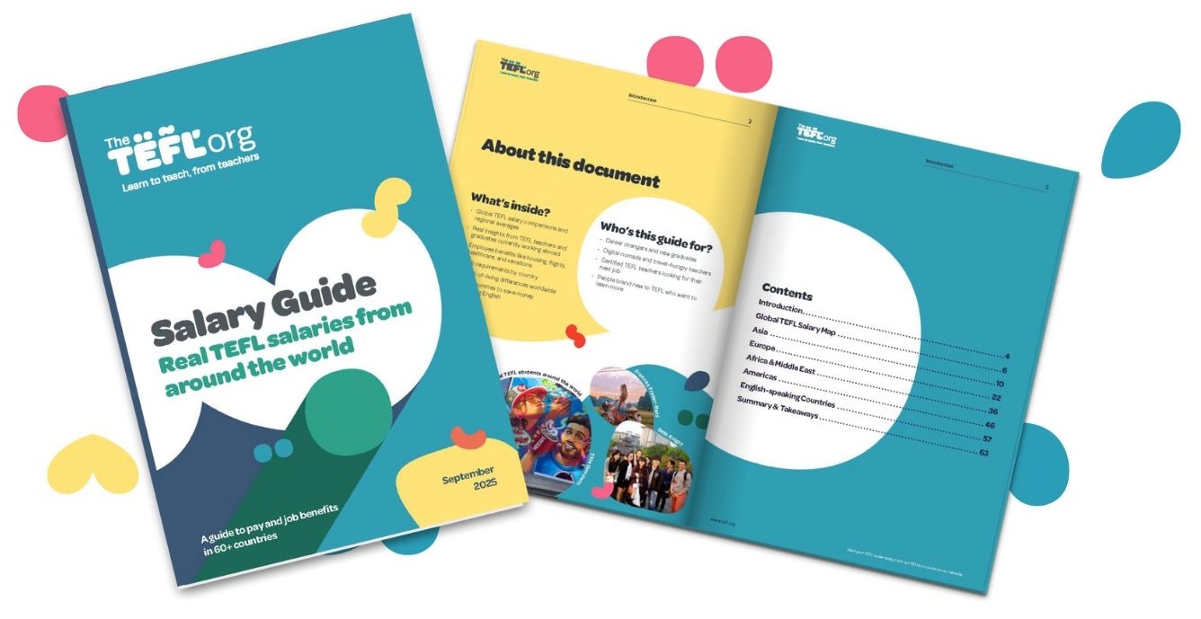 The TEFL Org Salary Guide front cover