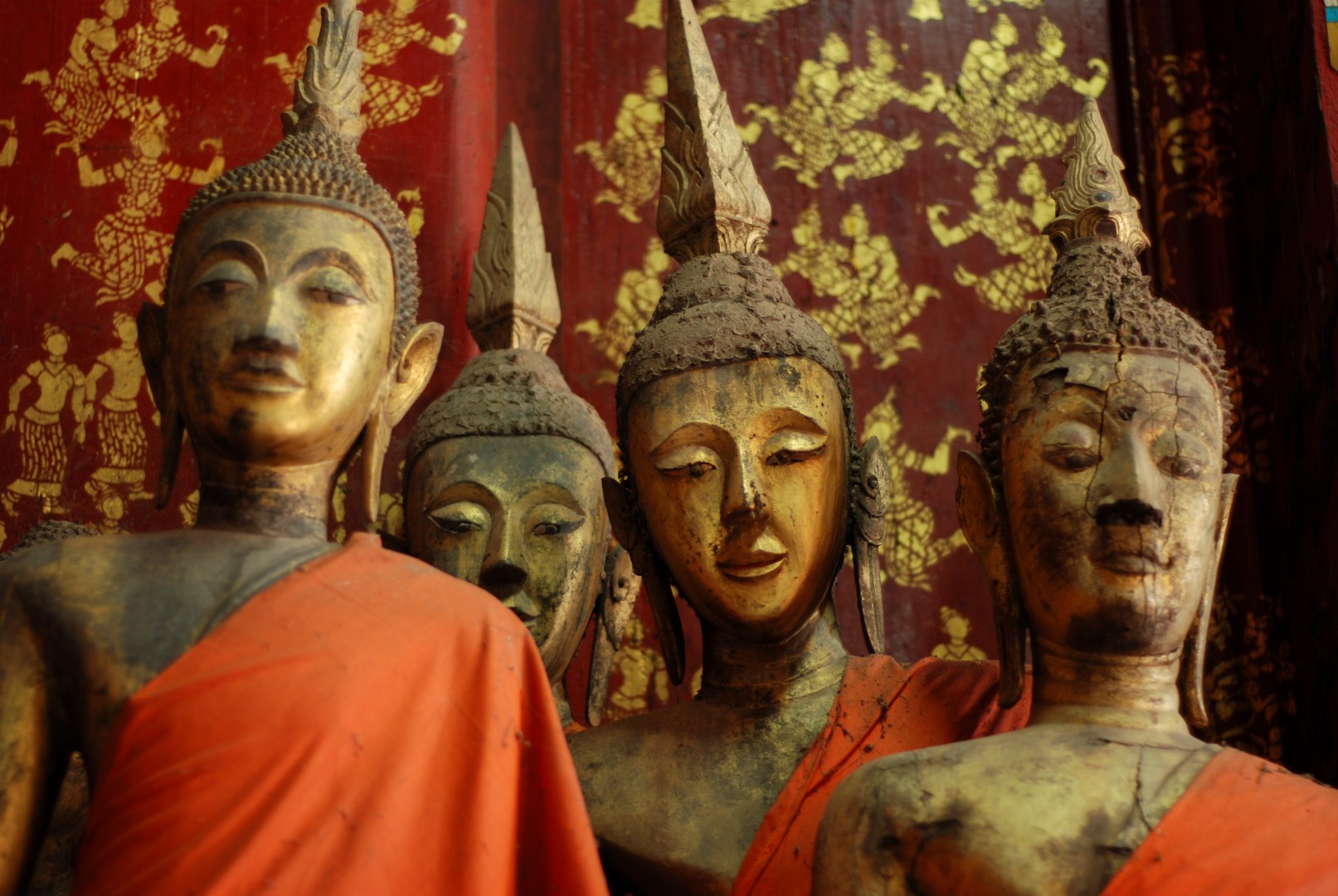 Buddha statues, Laos