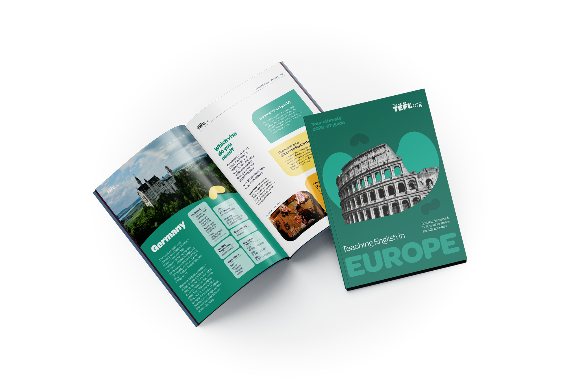 The TEFL Org Europe Guide front cover